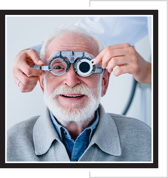 mature man eye exams